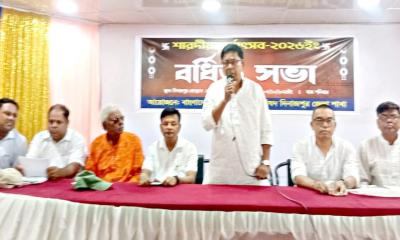 দিনাজপুরে ১৩১৭ মণ্ডপে দুর্গাপূজা উদযাপনে বর্ধিত সভা