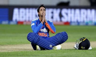অভিষেকের ঝড়ে দুই ম্যাচ আগেই সিরিজ জয় ভারতের