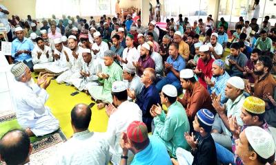হাবিপ্রবিতে বেগম খালেদা জিয়ার জন্মবার্ষিকী উপলক্ষে দোয়া মাহফিল