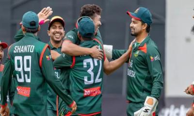 নাহিদ রানার আগুনে বোলিংয়ে ১৪১ রানেই অলআউট জিম্বাবুয়ে