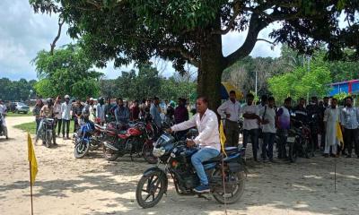 বিআরটিএ দিনাজপুর সার্কেলের ড্রাইভিং লাইসেন্স পরীক্ষা সম্পন্ন