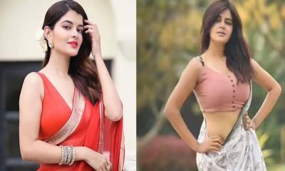 মধুমিতা সরকারের পূজার আনন্দ কলকাতায় ভক্তদের চোখ ফাঁকি দিয়ে মণ্ডপে