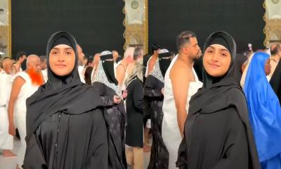 ওমরাহ পালন করলেন কেয়া পায়েল