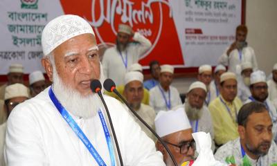গণভোট বাস্তবায়নে সরকারের প্রতি জামায়াত আমীরের আহ্বান