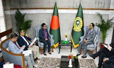 ডেপুটি স্পিকারের সঙ্গে ইউএনডিপি প্রতিনিধি দলের সাক্ষাৎ