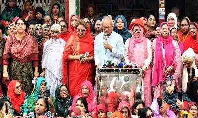 রিজভী জানালেন মহিলা দলের নেতাকর্মীরাও সরকারের অংশ