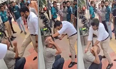 ধানমন্ডিতে মারধরে যুবক আটক ও দাঁড়িয়ে থাকা এএসআই প্রত্যাহার