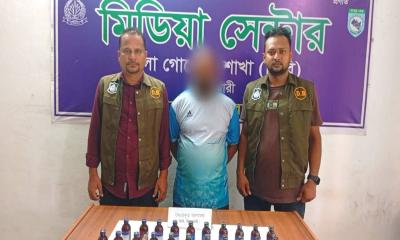 নীলফামারীতে বিপুল পরিমাণ মাদকদ্রব্যসহ এক কারবারী গ্রেপ্তার