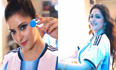 কত গোলের পর চিৎকার করেছি, কত হারের পর কেঁদেছি : আবেগী মেসিভক্ত পরীমনি