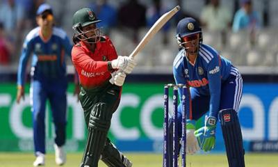 বিশ্বকাপের হাইভোল্টেজ ম্যাচে ভারতকে হারাতে পারল না বাংলাদেশ