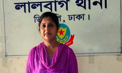 লালবাগে যুব মহিলা লীগের সাবেক নেত্রী শারমিন গ্রেপ্তার