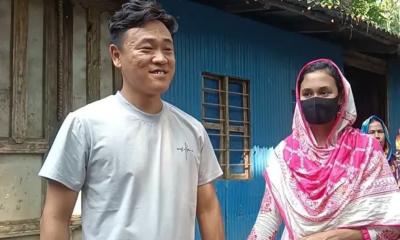 প্রেমের টানে মাদারীপুরে চীনা যুবক