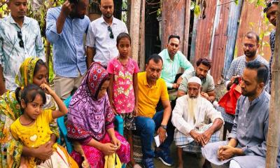 তারেক রহমানের নির্দেশে দোহারের পাঁচ এতিমকে সহায়তা
