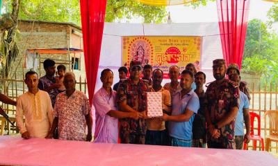 শারদীয় দুর্গাপূজায় দিনাজপুরে ফুলবাড়ী ব্যাটালিয়নের ১০ প্লাটুন বিজিবি মোতায়েন
