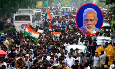 মোদির ঘোষণার পরও থামছে না দিল্লির শিক্ষার্থী বিক্ষোভ