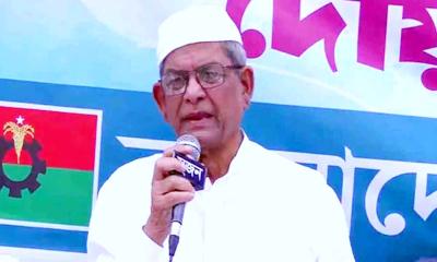 খালেদা জিয়া বিএনপিকে গণতান্ত্রিক রাজনৈতিক দল হিসেবে গড়ে তোলার কারিগর: মির্জা ফখরুল
