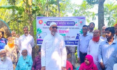 চিরিরবন্দরে ফ্যামিলি কার্ডের তথ্য সংগ্রহ কার্যক্রম শুরু করলেন হুইপ