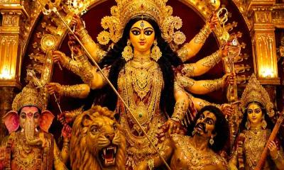 উত্তরবঙ্গে প্রথমবার শত কেজি সোনার গহনায় সেজে উঠবে প্রতিমা