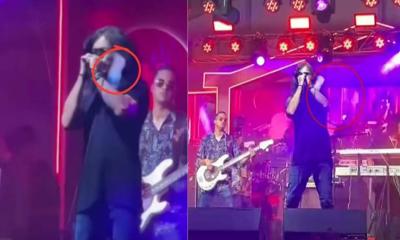কনসার্টে শিল্পী হাসানকে লক্ষ্য করে পানির বোতল নিক্ষেপ