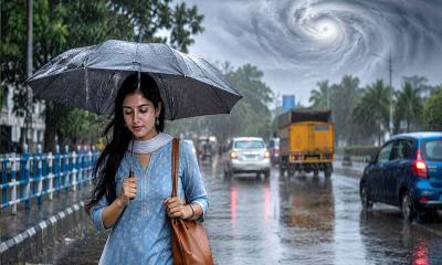 গভীর নিম্নচাপে দেশজুড়ে বৃষ্টির আভাস: ভারী বর্ষণের শঙ্কা