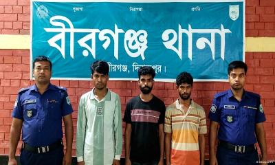 বীরগঞ্জে ৩ মাদকসেবীর কারাদণ্ড: অভিযানে পুলিশ ও প্রশাসন