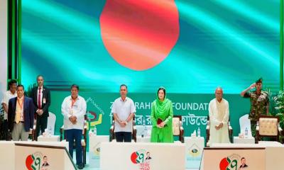 জিয়াউর রহমান ফাউন্ডেশনের প্রতিষ্ঠাবার্ষিকীর সভায় যোগ দিলেন প্রধানমন্ত্রী