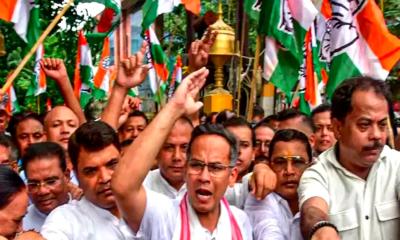 সিইসির পদত্যাগ দাবিতে ভারতে কংগ্রেসের বিক্ষোভ