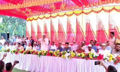 সরকারদলীয় হুইপ আখতারুজ্জামানের তেঁতুলিয়ায় মতবিনিময়