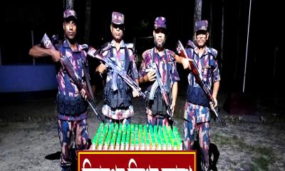 সীমান্তে মাদক ও চোরাচালানি পণ্য আটক করেছে বিজিবি