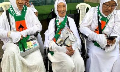 টাকা জমিয়ে হজে যাওয়ার ইচ্ছা পূরণ করলেন ১০৪ বছরের বৃদ্ধা