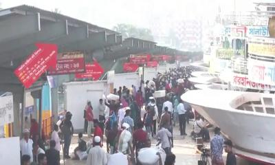 টানা সাত দিনের ছুটি শেষে স্বস্তিতে ঢাকায় ফিরছেন মানুষ