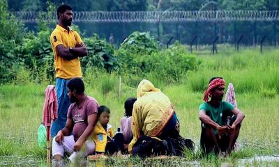পঞ্চগড় সীমান্তে পুশইন চেষ্টা খোলা আকাশের নিচে আটকা ১০ জন