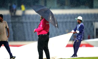 মিরপুরে বৃষ্টির হানা, খেলা আর না হলে কে জিতবে?