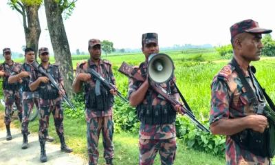 চুয়াডাঙ্গা সীমান্তে বিএসএফের পুশইন চেষ্টা রুখে দিল বিজিবি