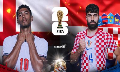 বিশ্বকাপে ইংল্যান্ডের সামনে শক্তিশালী ক্রোয়েশিয়া চ্যালেঞ্জ