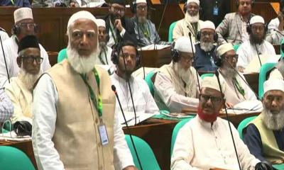 চাঁদাবাজি করলে আমাকেও গ্রেপ্তার করুন: সংসদে জামায়াত আমির