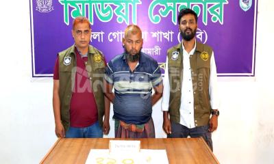 নীলফামারীতে হেরোইন ও ইয়াবাসহ মাদক কারবারি গ্রেপ্তার