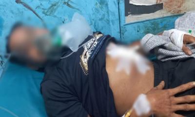 গুলিবিদ্ধ যুবককে ঢাকায় নেওয়ার পথে আবারও অ্যাম্বুলেন্সে গুলি