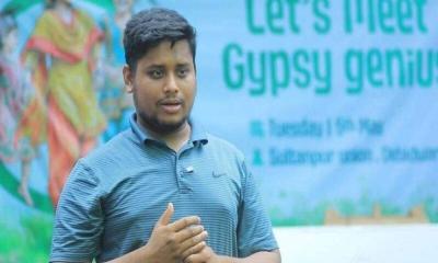 প্রথম মাসের বেতন থেকে বেদে শিক্ষার্থীদের বৃত্তি দিলেন হাসনাত