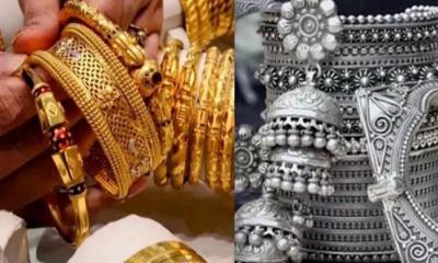 দেশে কত দামে স্বর্ণ ও রুপা বিক্রি হচ্ছে আজ?