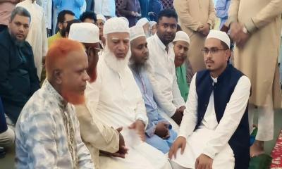 ডাকসু ভিপি সাদিক কায়েমের আকদ অনুষ্ঠানে উপস্থিত জামায়াত আমির
