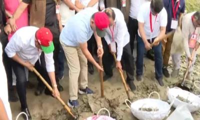 ত্রিশালে ধরার খাল পুনঃখনন কার্যক্রম উদ্বোধন করলেন প্রধানমন্ত্রী