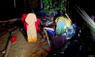 দিনাজপুরের বীরগঞ্জে ঝড়ে গাছ পড়ে গৃহবধূর মৃত্যু