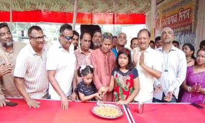 দিনাজপুরে লোকনাথ মন্দিরের ১৩তম প্রতিষ্ঠাবার্ষিকী উদযাপন