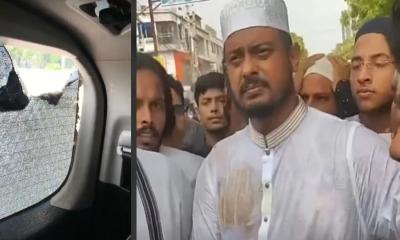 নাসীরুদ্দীন পাটওয়ারীর গাড়িতে হামলা, আহত ৪