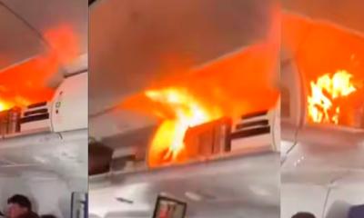 মাঝ আকাশে বিমানে পাওয়ার ব্যাংকে আগুন: জরুরি অবতরণে রক্ষা পেলেন যাত্রীরা