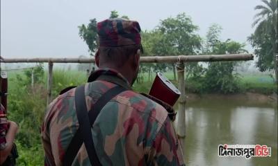আবারো সীমান্ত দিয়ে ১৬ জন ভারতীয়কে পুশইনের চেষ্টা প্রতিহত করলেন  বিজিবি ও স্থানীয়রা