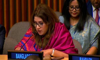 জাতিসংঘে ফিলিস্তিনের পূর্ণ সদস্যপদের দাবি জানাল বাংলাদেশ
