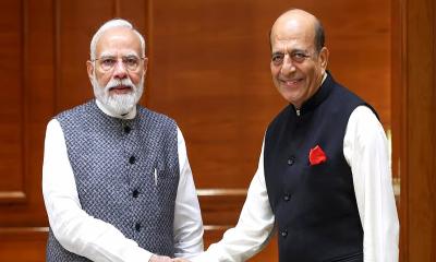 তারেক রহমানের সফর ও দ্বিপাক্ষিক ইস্যু নিয়ে মোদির সঙ্গে দীনেশ ত্রিবেদী
