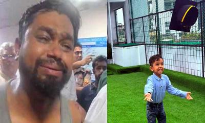 সুস্থ বাচ্চা হেঁটে এল, ওরা মারল‍‍` বাবার অভিযোগ